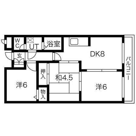 JSC泉大津の物件間取画像